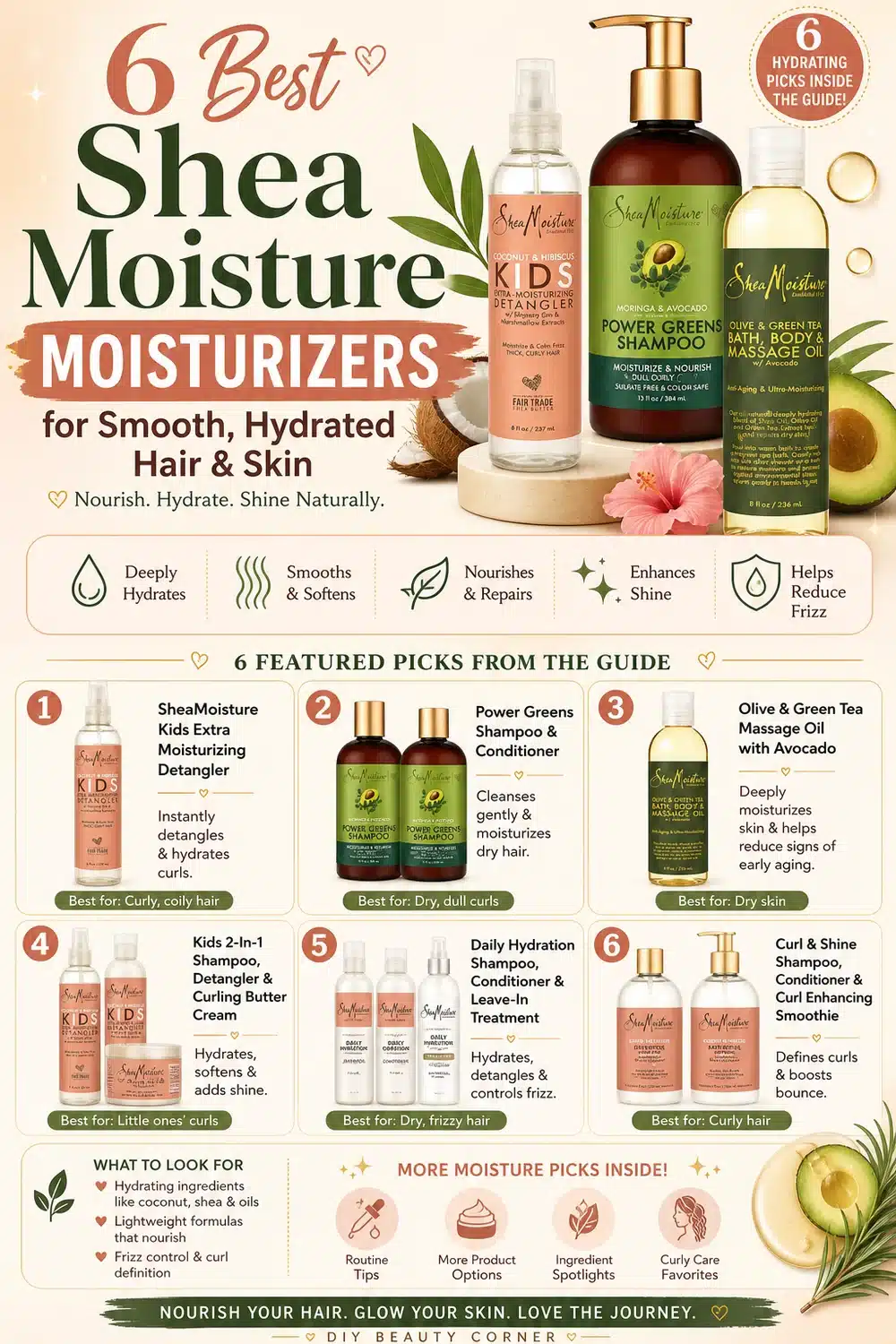 6 Best Shea Moisture Moisturizers for Smooth, Hydrated Hair & Skin