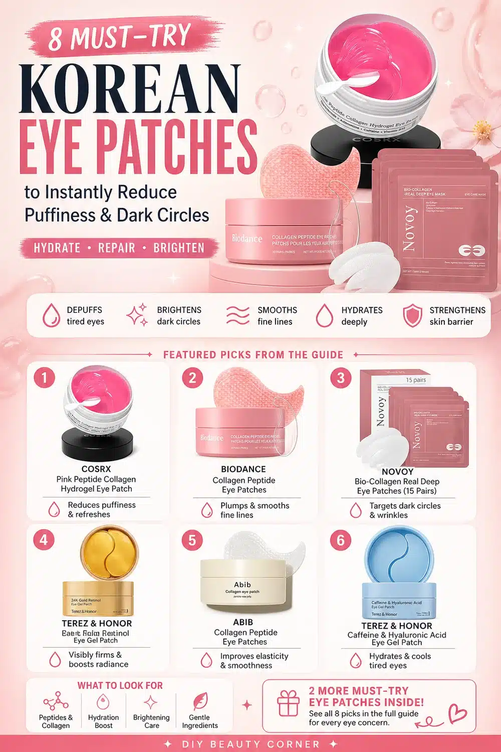 8 Must-Try Korean Eye Patches to Instantly Reduce Puffiness and Dark Circles