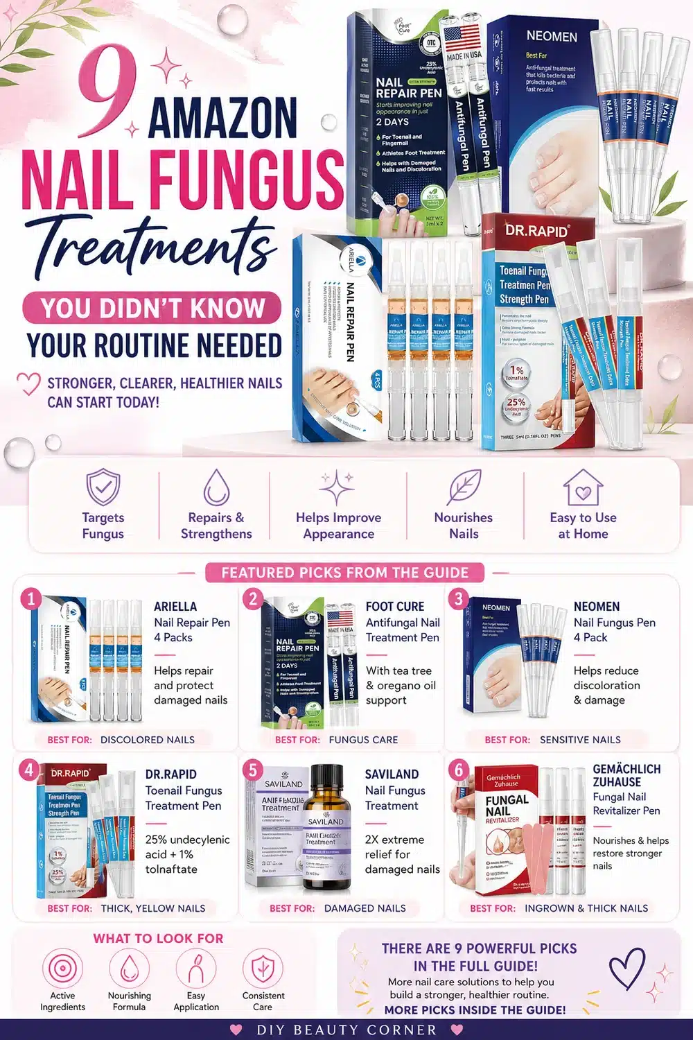 9 Amazon Nail Fungus Treatments You Didn’t Know Your Routine Needed