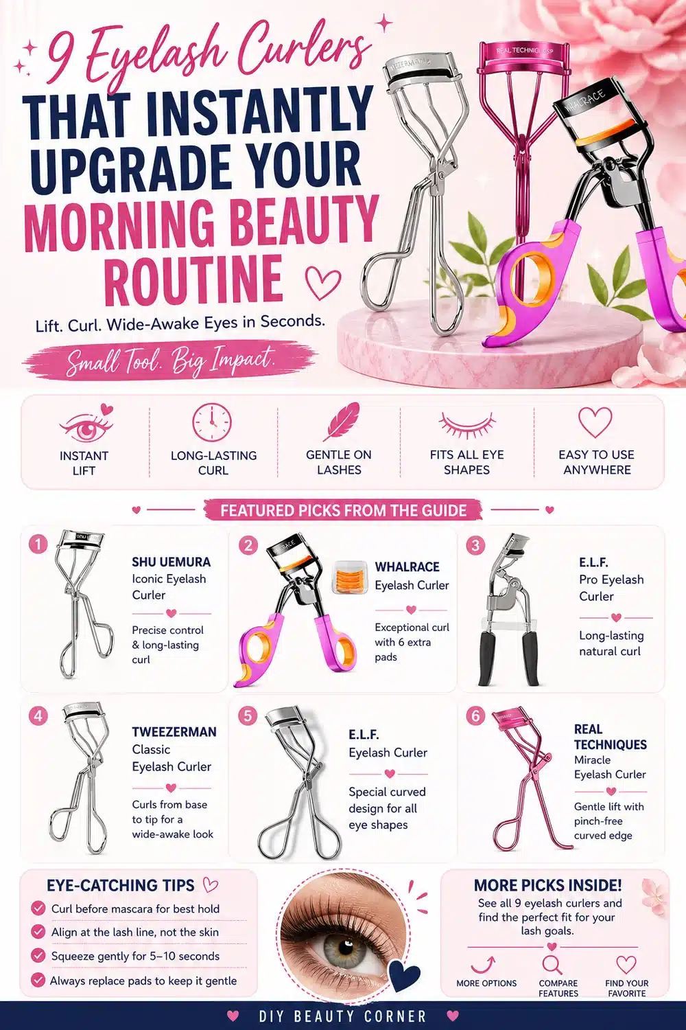 9 Eyelash Curlers That Instantly Upgrade Your Morning Beauty Routine