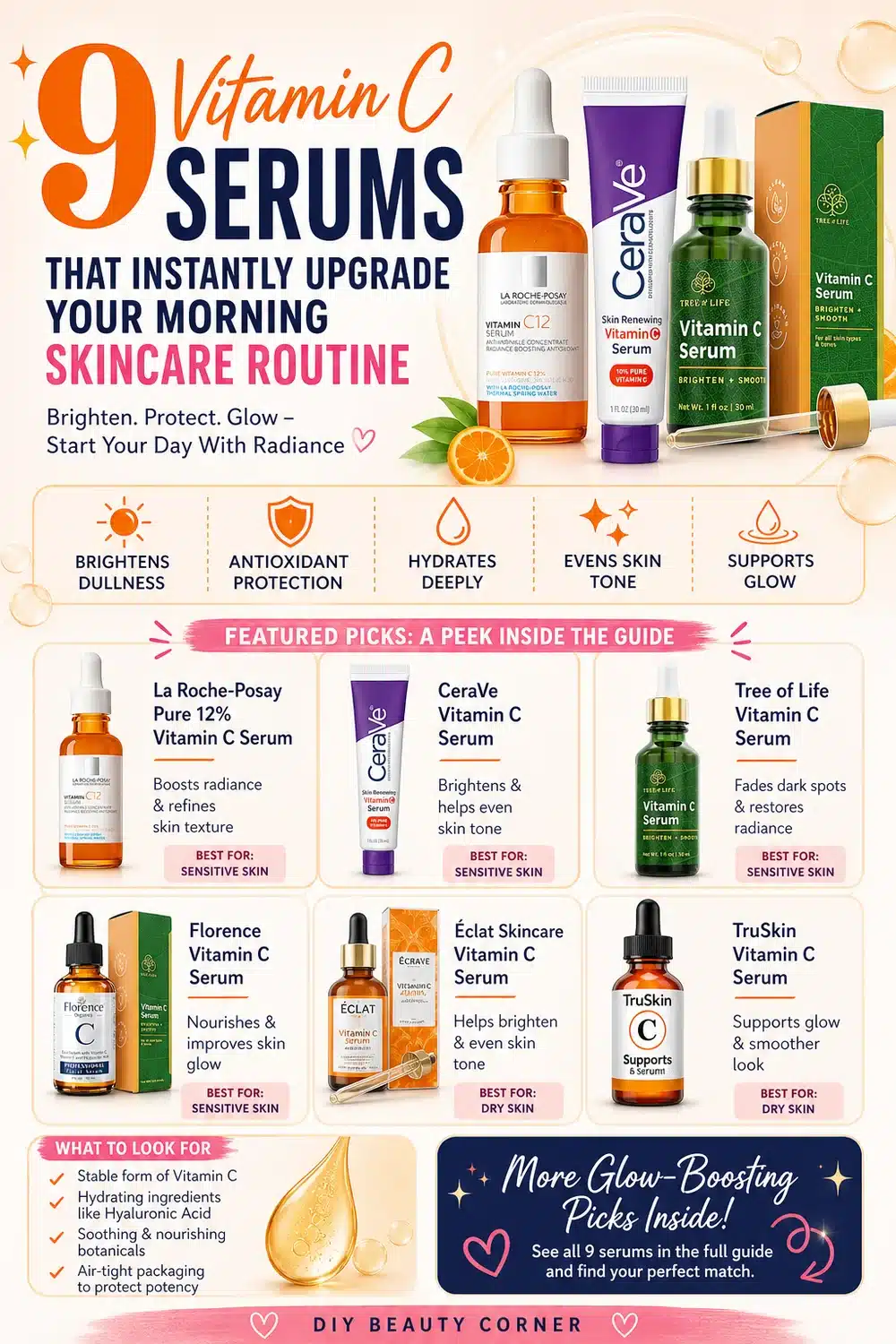 9 Vitamin C Serums That Instantly Upgrade Your Morning Skincare Routine