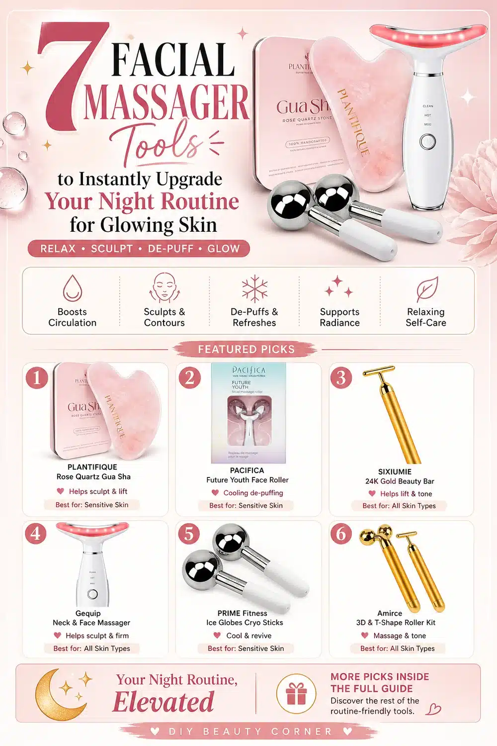 7 Facial Massager Tools to Instantly Upgrade Your Night Routine for Glowing Skin