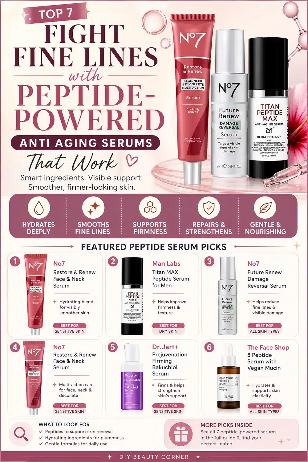 Fight Fine Lines with These Peptide-Powered Anti Aging Serums That Work