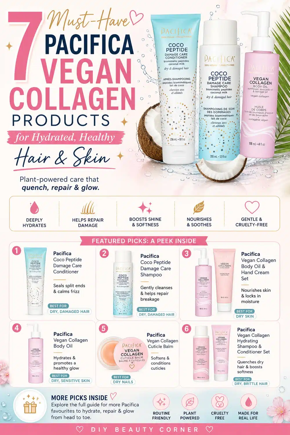 7 Must-Have Pacifica Vegan Collagen Products for Hydrated, Healthy Hair & Skin