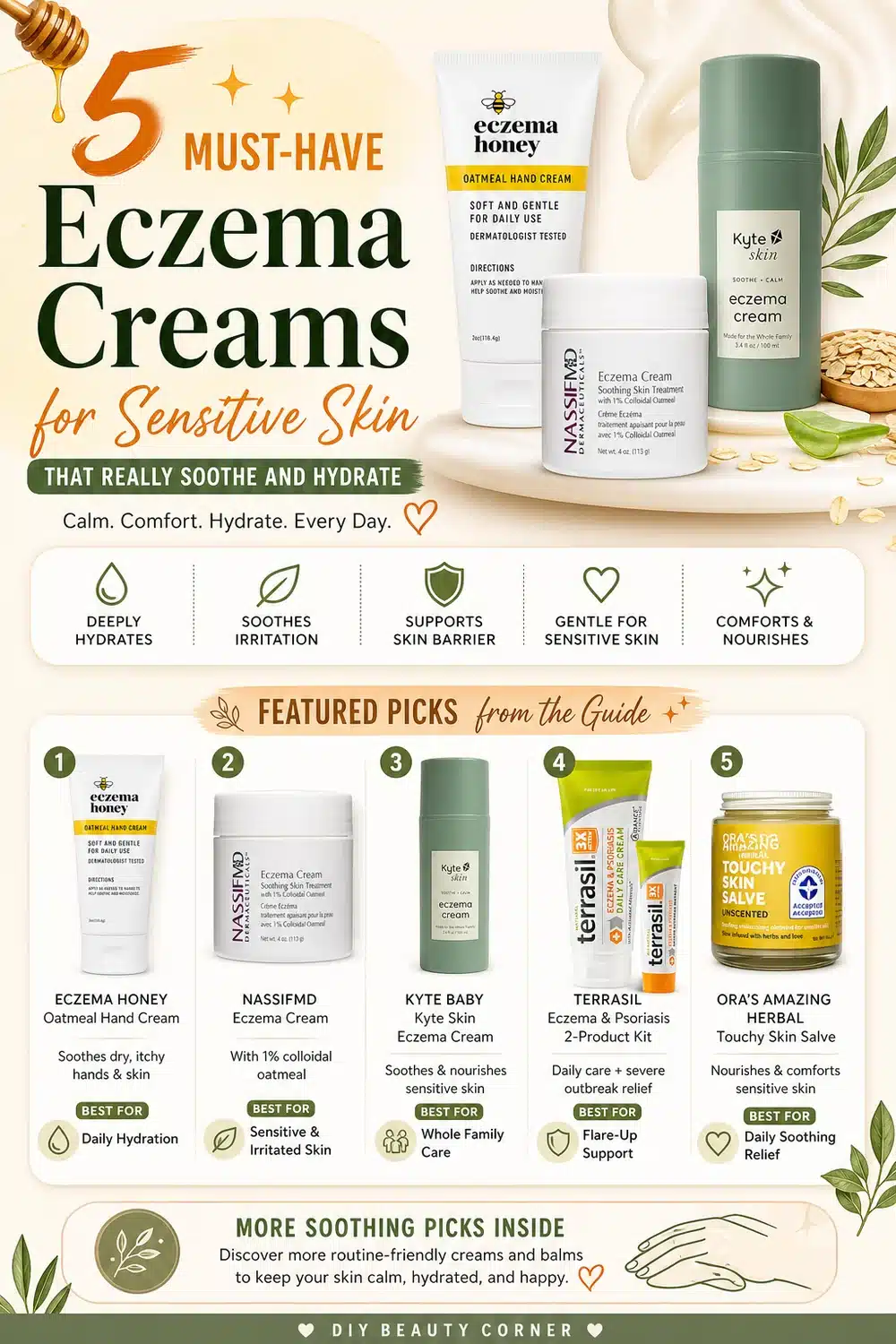 5 Must-Have Eczema Creams for Sensitive Skin That Really Soothe and Hydrate