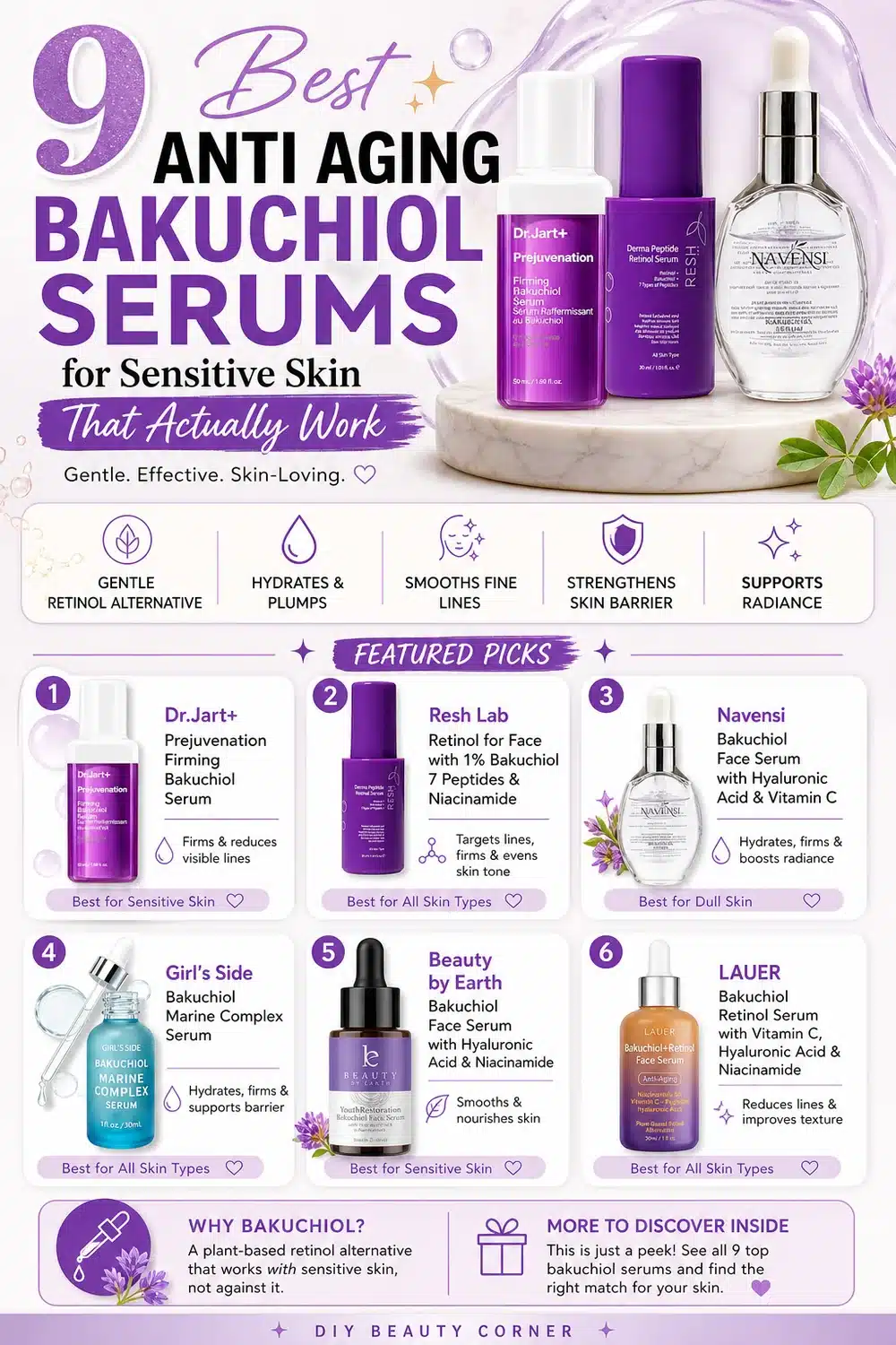 9 Best Anti Aging Bakuchiol Serums for Sensitive Skin That Actually Work