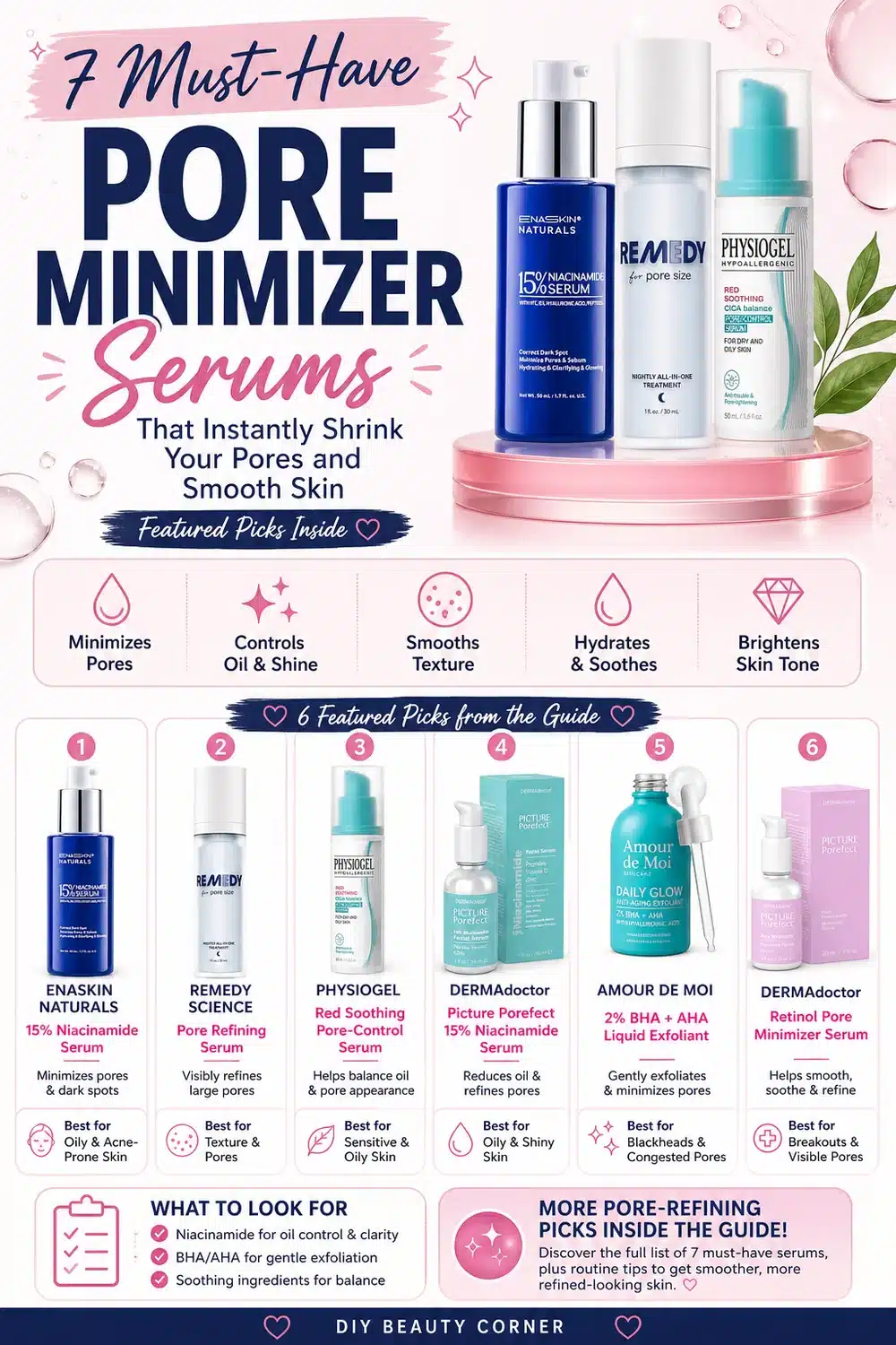7 Must-Have Pore Minimizer Serums That Instantly Shrink Your Pores and Smooth Skin