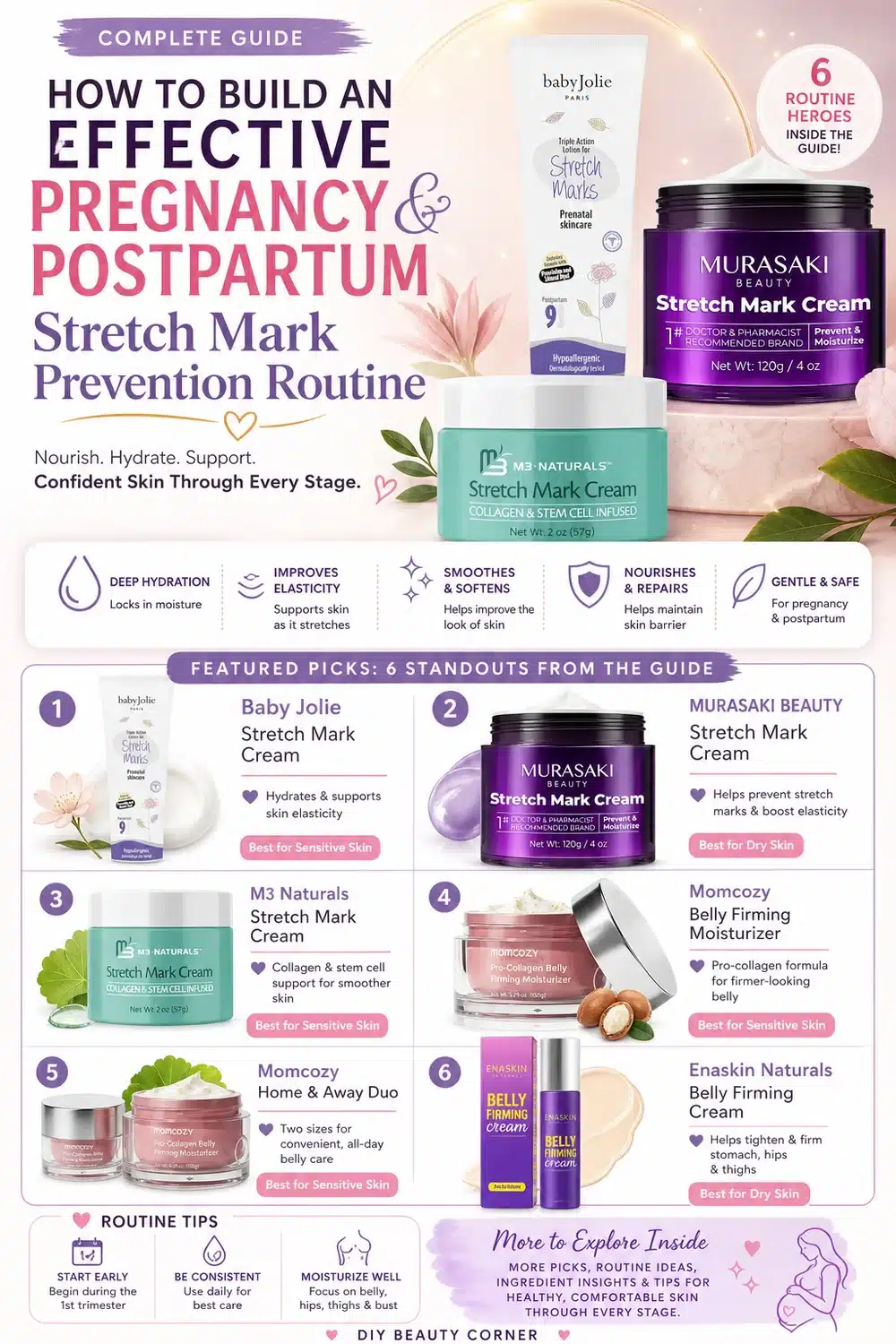 How to Build an Effective Pregnancy & Postpartum Stretch Mark Prevention Routine