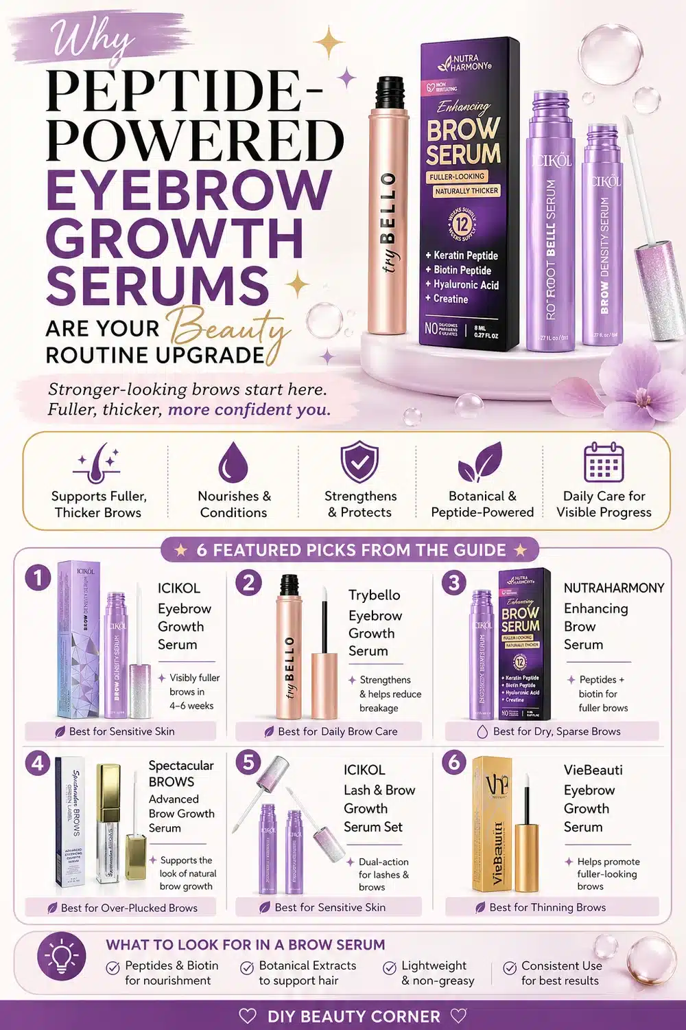 Why Peptide-Powered Eyebrow Growth Serums Are Your Beauty Routine Upgrade