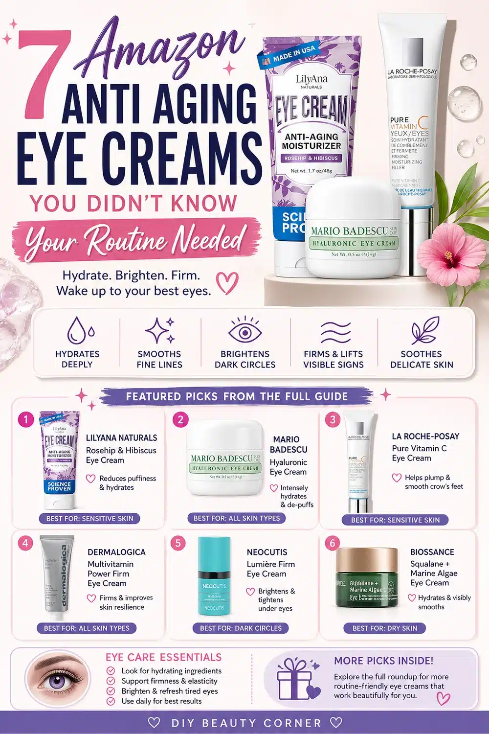 7 Amazon Anti Aging Eye Creams You Didn’t Know Your Routine Needed