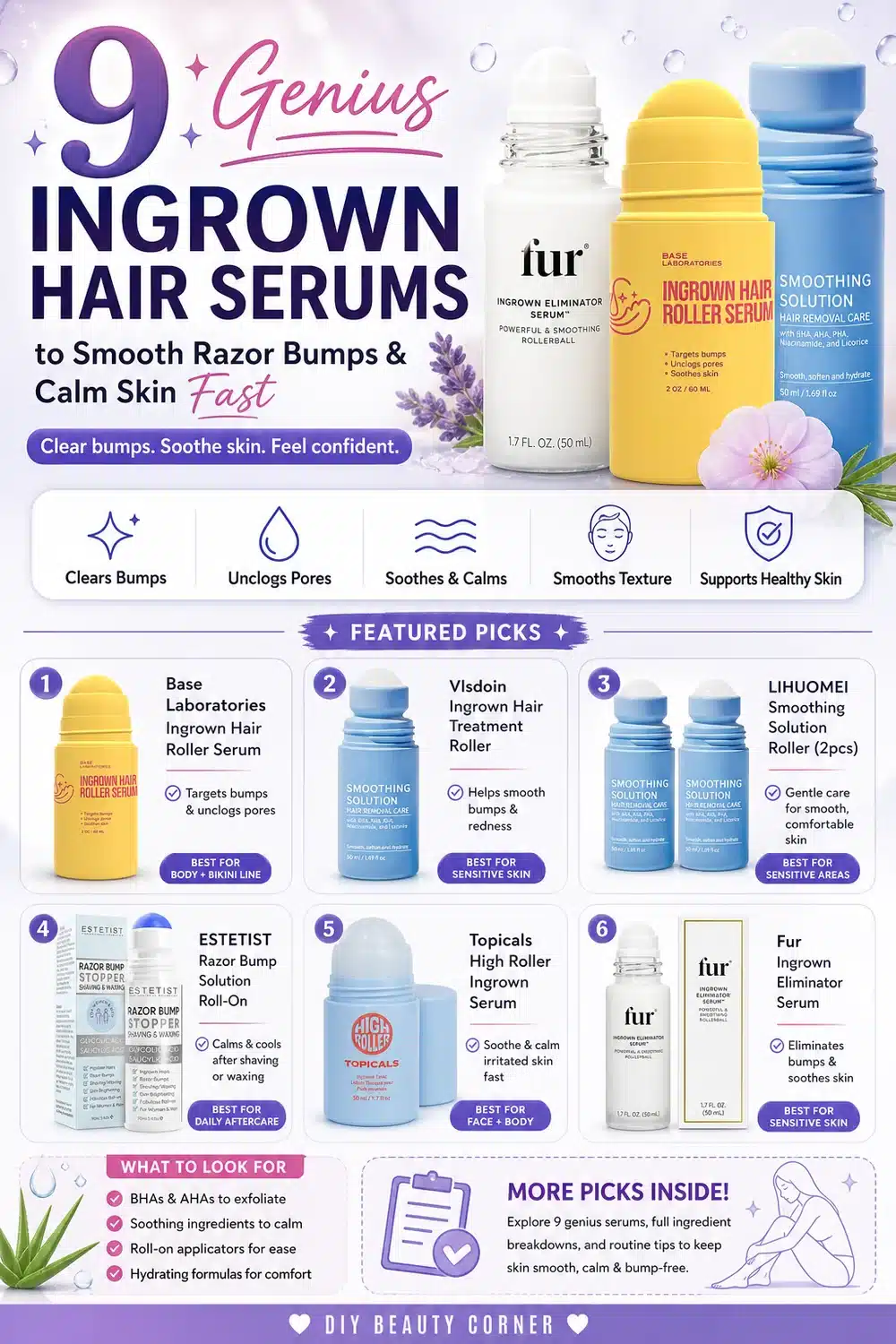 9 Genius Ingrown Hair Serums to Smooth Razor Bumps & Calm Skin Fast