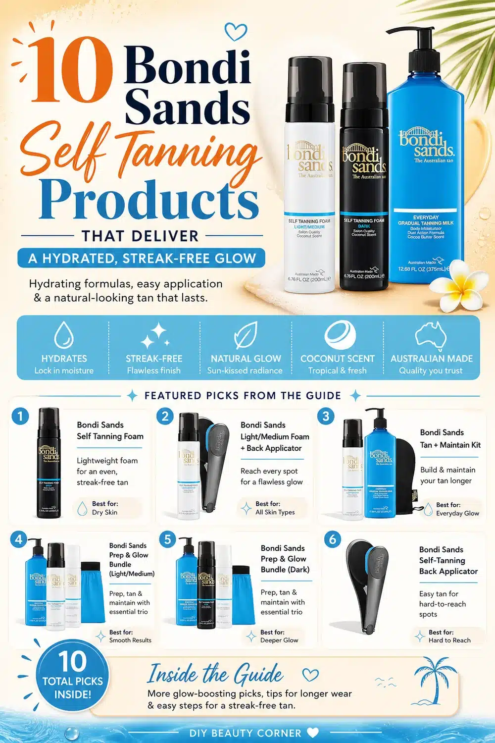10 Bondi Sands Self Tanning Products That Deliver a Hydrated, Streak-Free Glow
