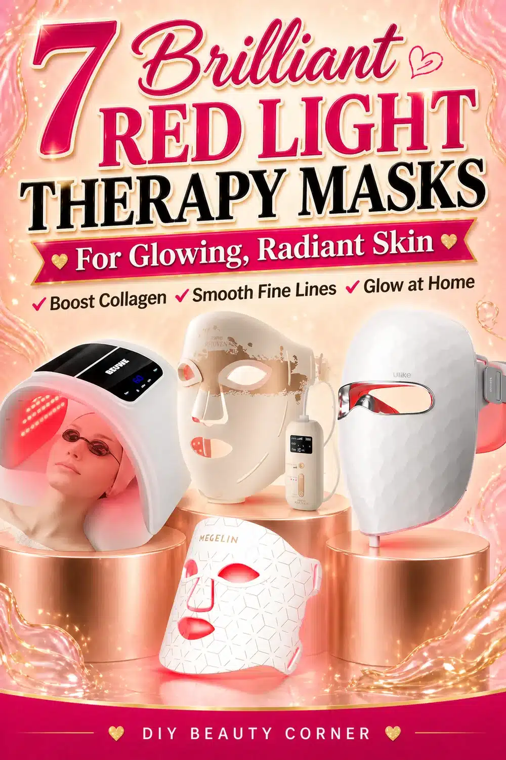 7 Brilliant Red Light Therapy Masks for Glowing, Radiant Skin at Home