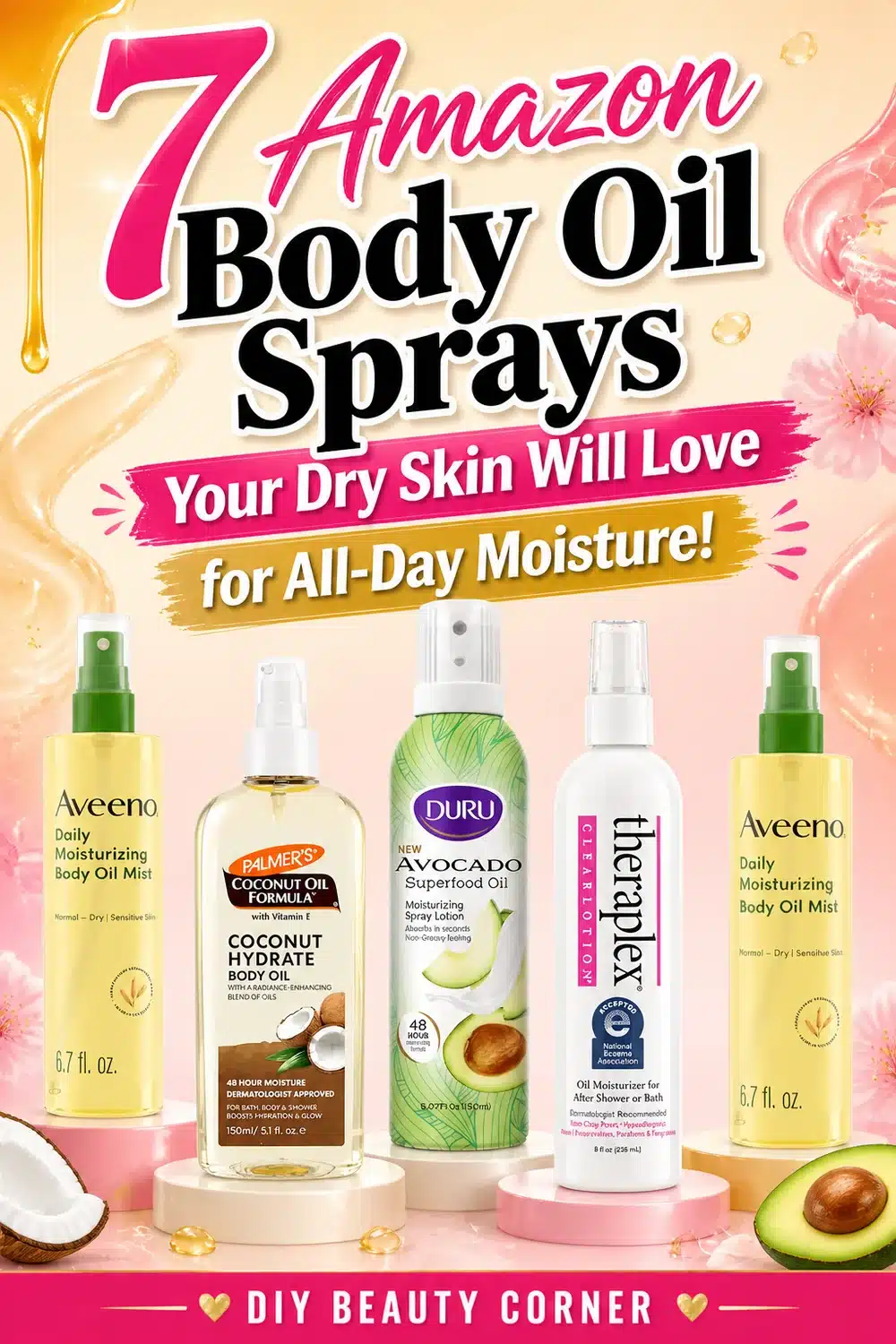 7 Amazon Body Oil Sprays Your Dry Skin Will Love for All-Day Moisture