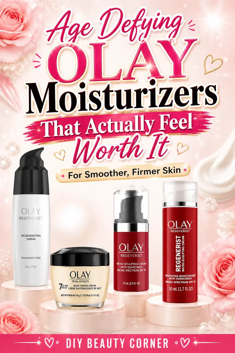 Age Defying Olay Moisturizers That Actually Feel Worth It for Smoother, Firmer Skin