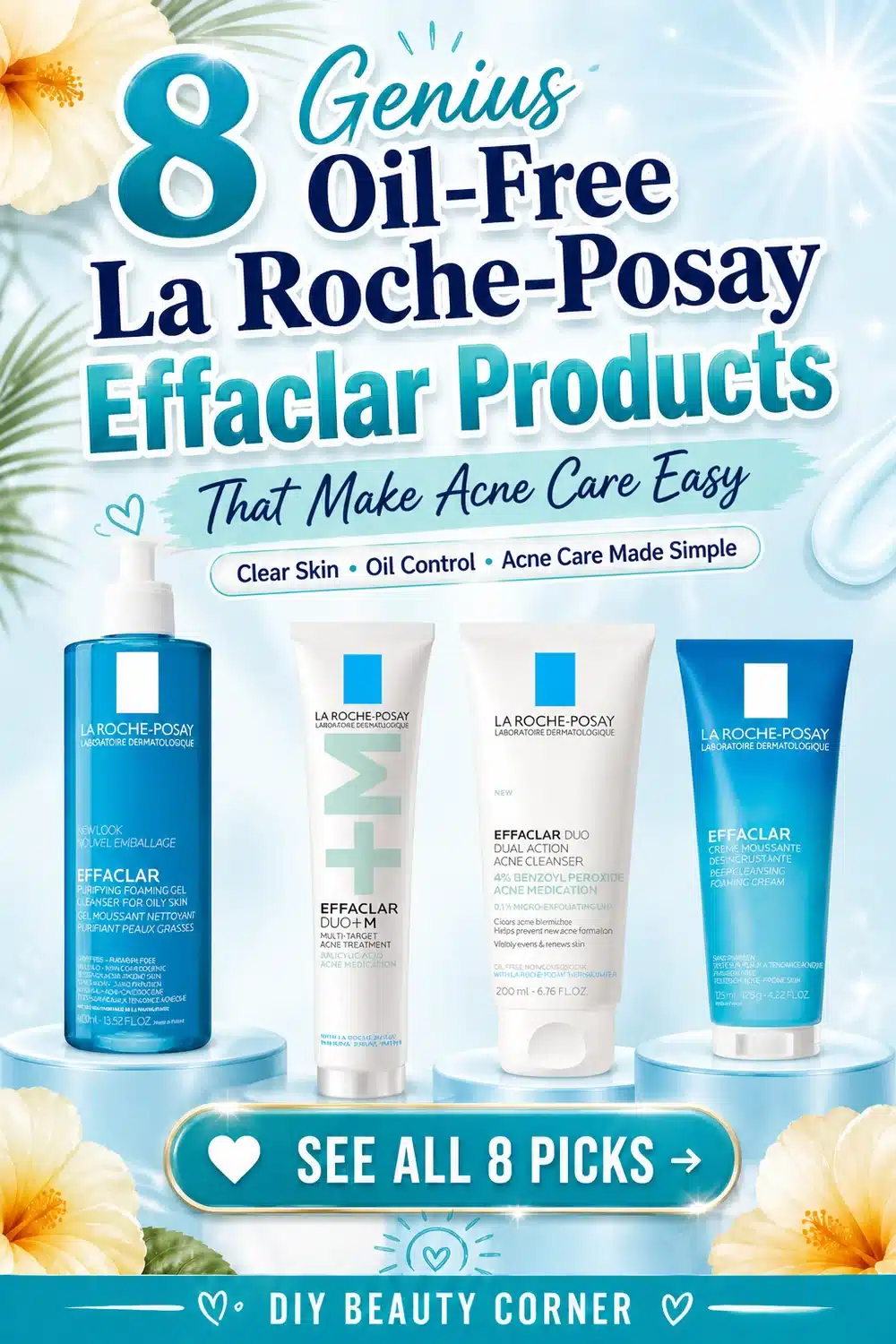8 Genius Oil-Free La Roche-Posay Effaclar Products That Make Acne Care Easy