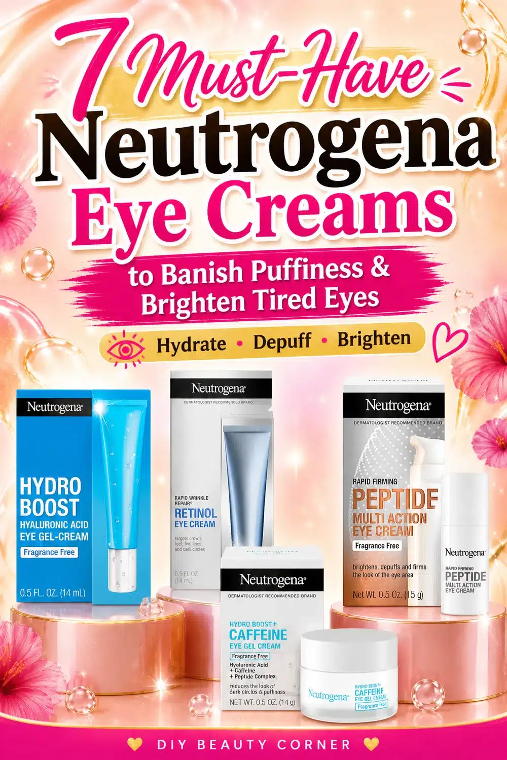 7 Must-Have Neutrogena Eye Creams to Banish Puffiness & Brighten Tired Eyes