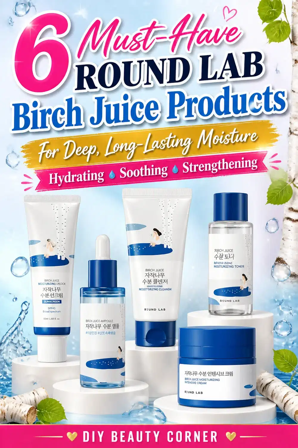 6 Must-Have ROUND LAB Birch Juice Products for Deep, Long-Lasting Moisture
