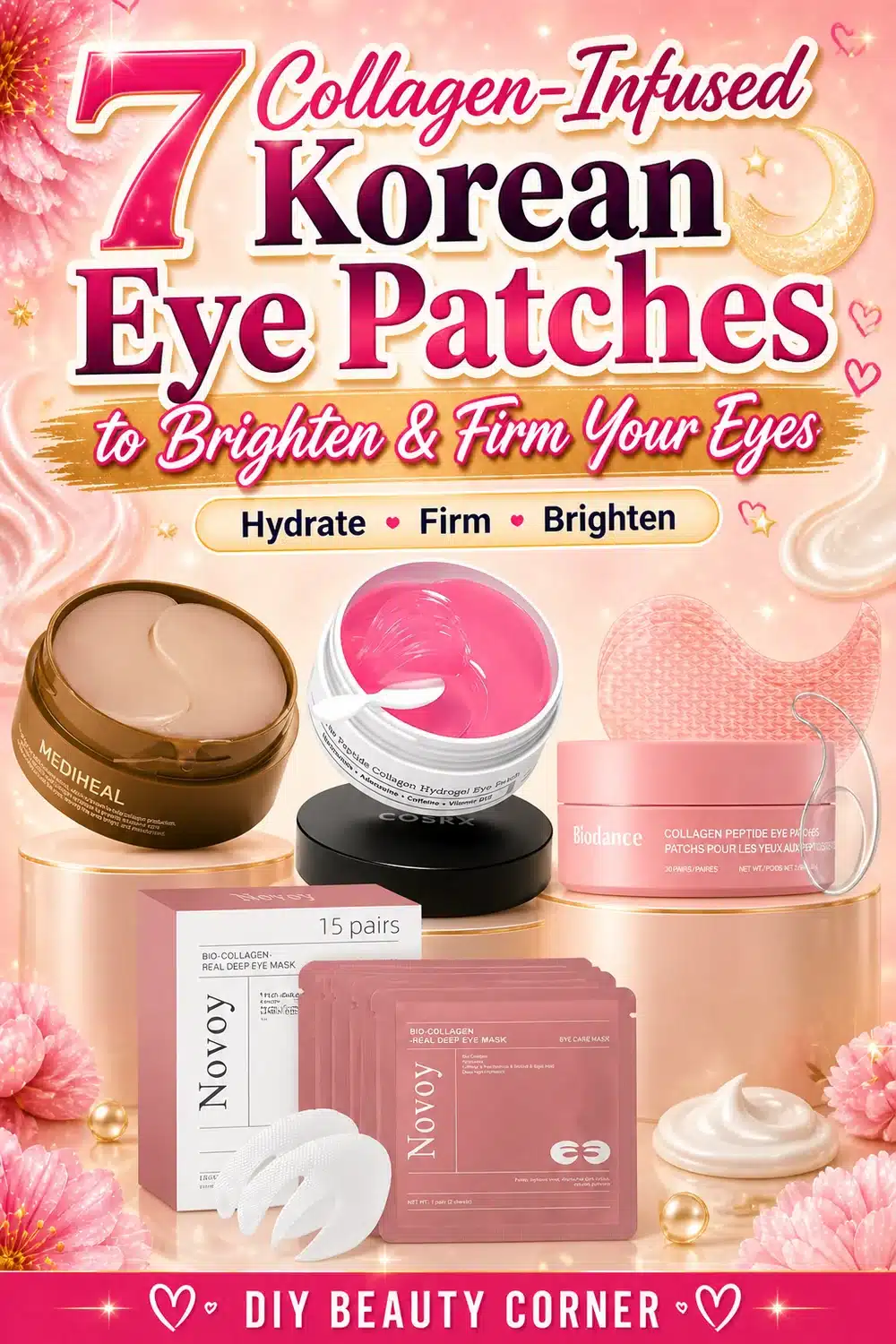 7 Collagen-Infused Korean Eye Patches to Brighten and Firm Your Eyes