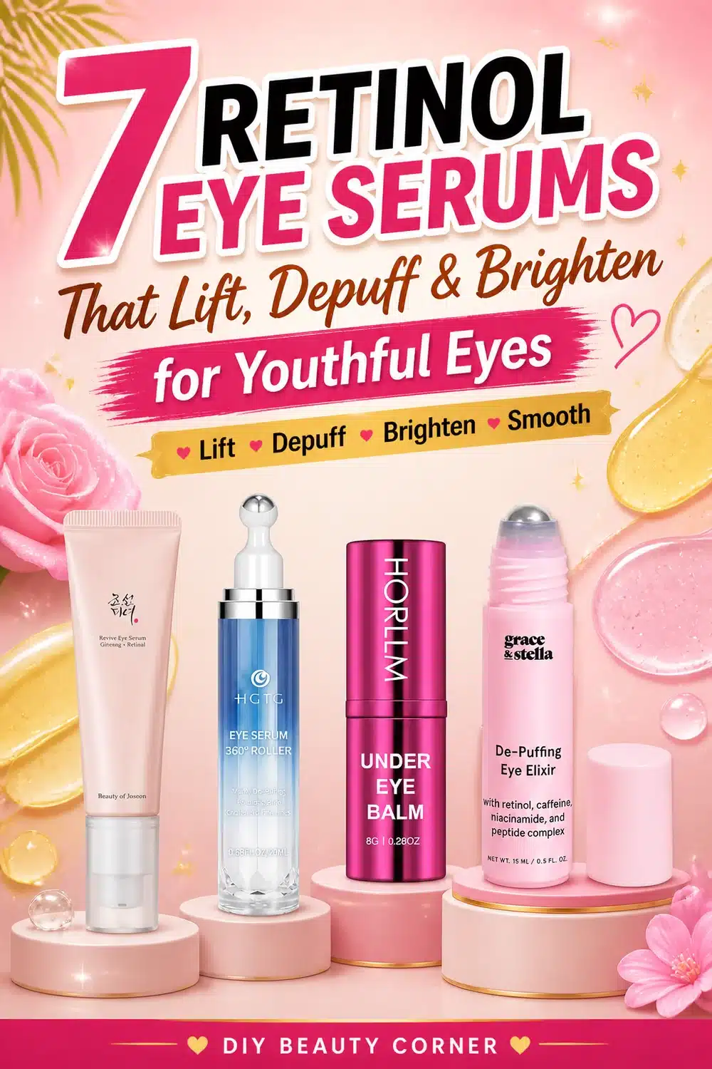 7 Retinol Eye Serums That Lift, Depuff & Brighten for Youthful Eyes