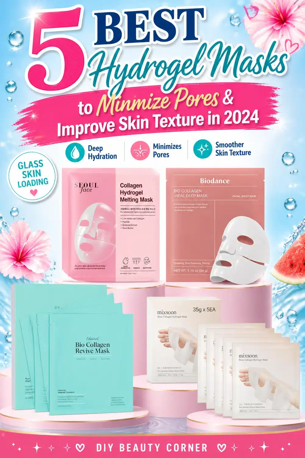 5 Best Hydrogel Masks to Minimize Pores & Improve Skin Texture in 2024