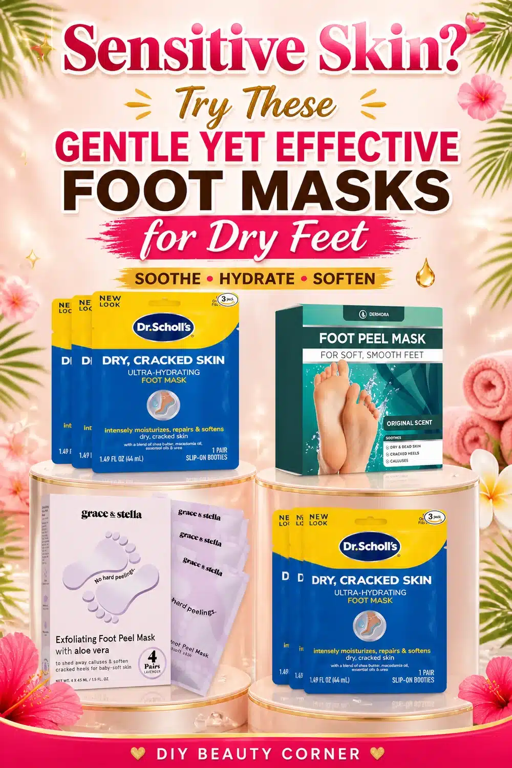 Sensitive Skin? Try These Gentle Yet Effective Foot Masks for Dry Feet