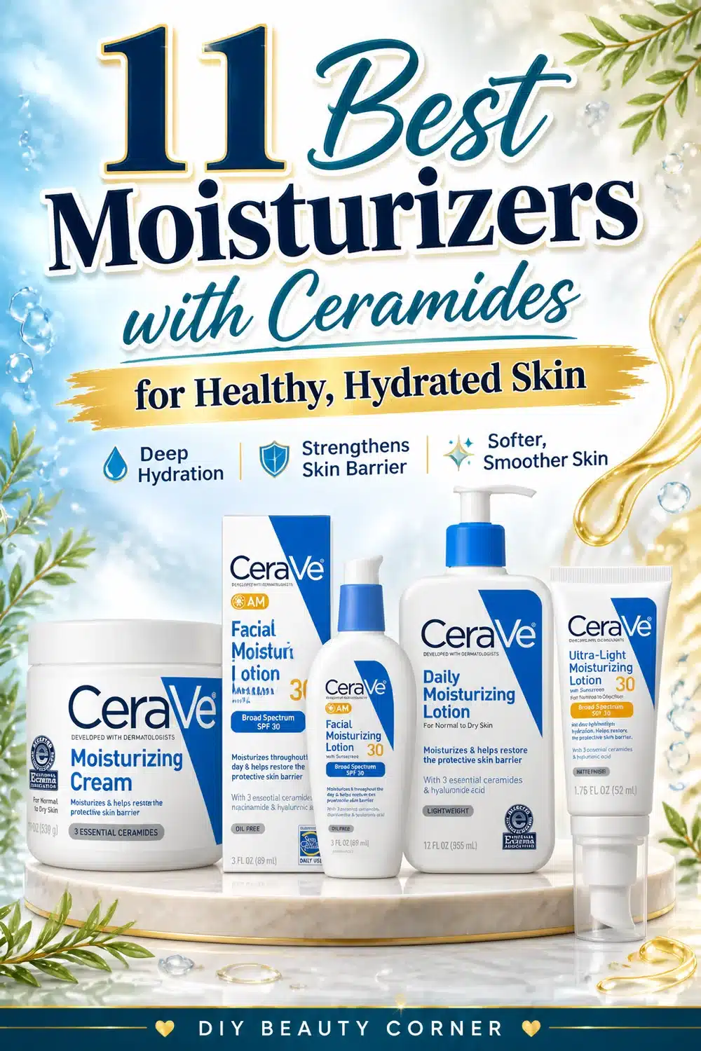 11 Best Moisturizers with Ceramides for Healthy, Hydrated Skin