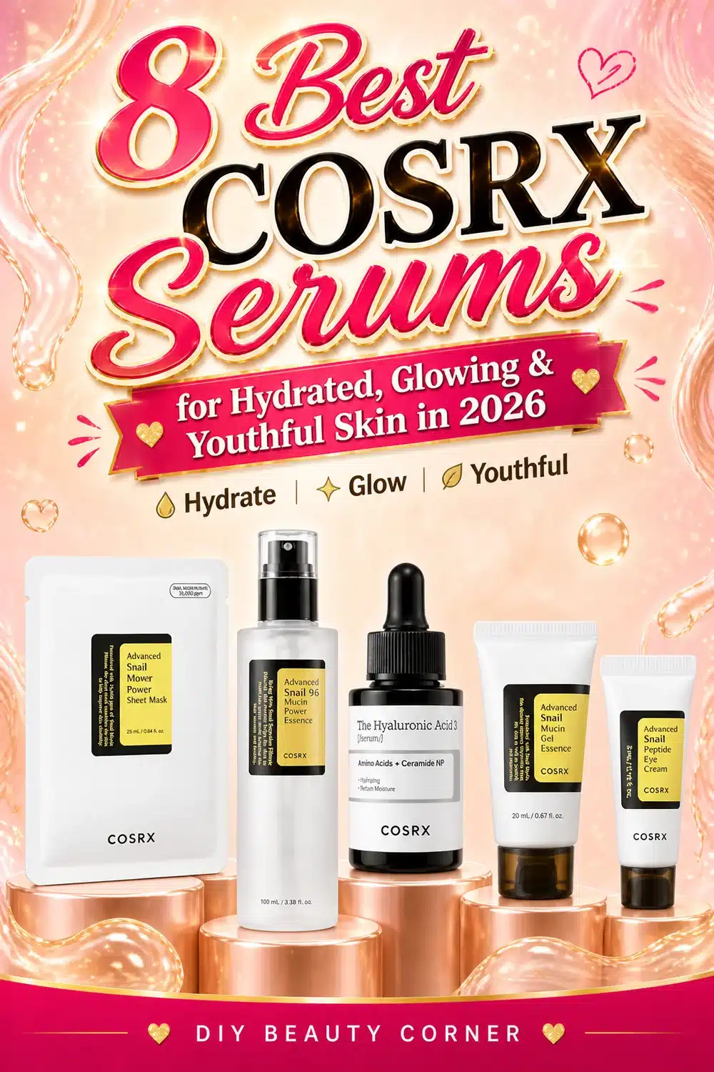 8 Best COSRX Serums for Hydrated, Glowing, and Youthful Skin in 2026