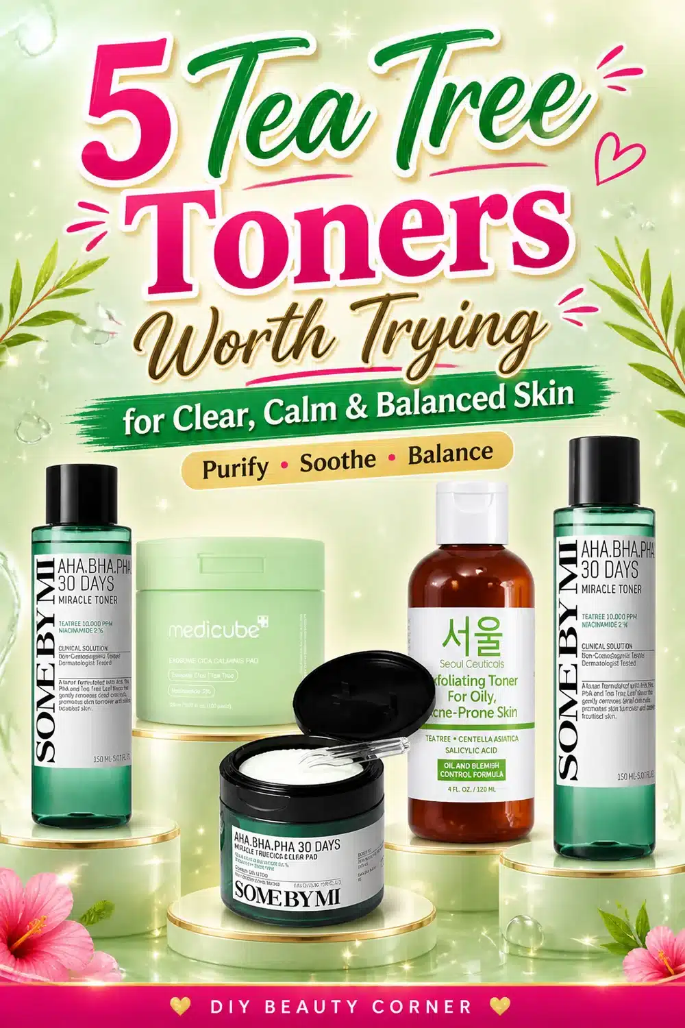 5 Tea Tree Toners Worth Trying for Clear, Calm, and Balanced Skin
