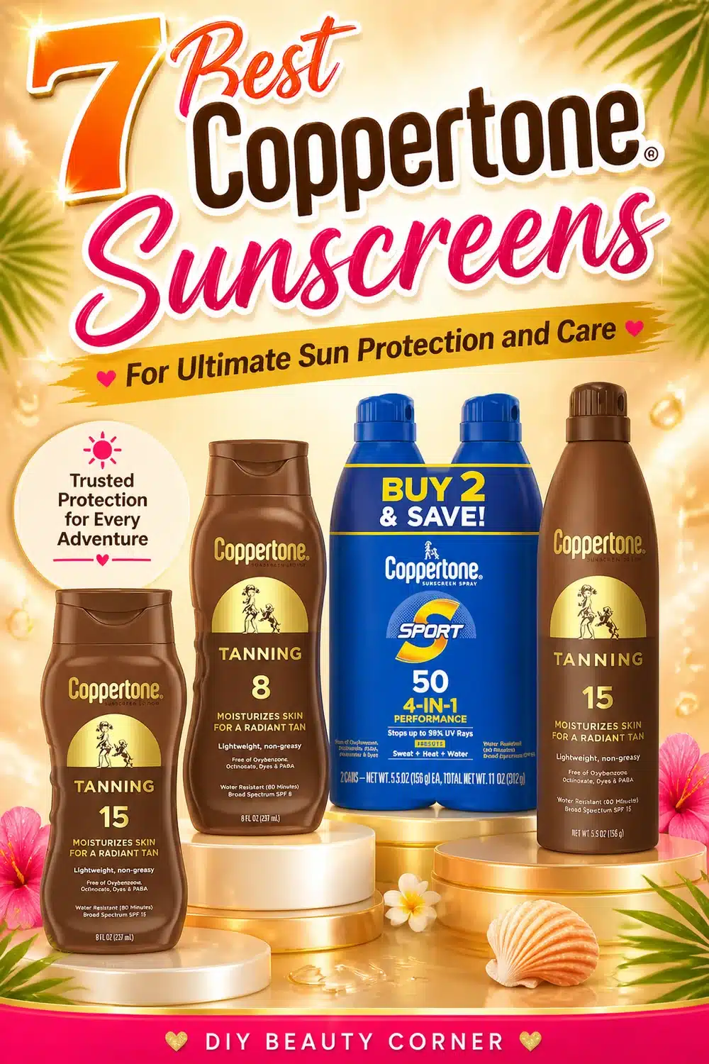 7 Best Coppertone Sunscreens for Ultimate Sun Protection and Care
