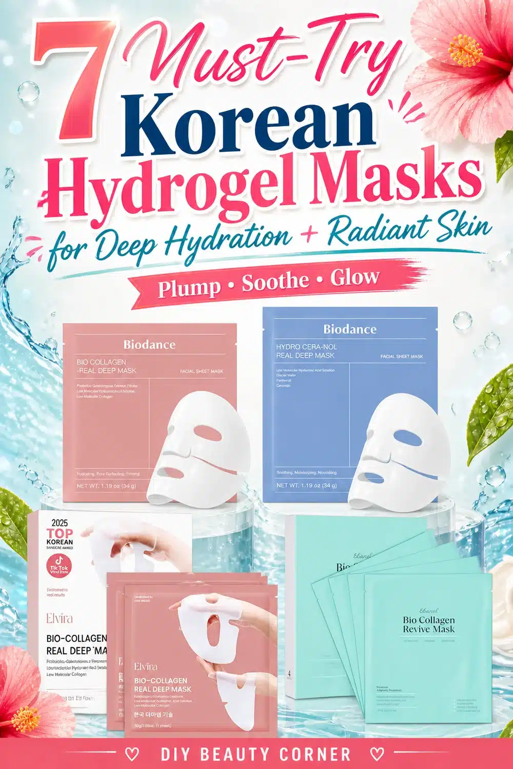 7 Must-Try Korean Hydrogel Masks for Deep Hydration and Radiant Skin