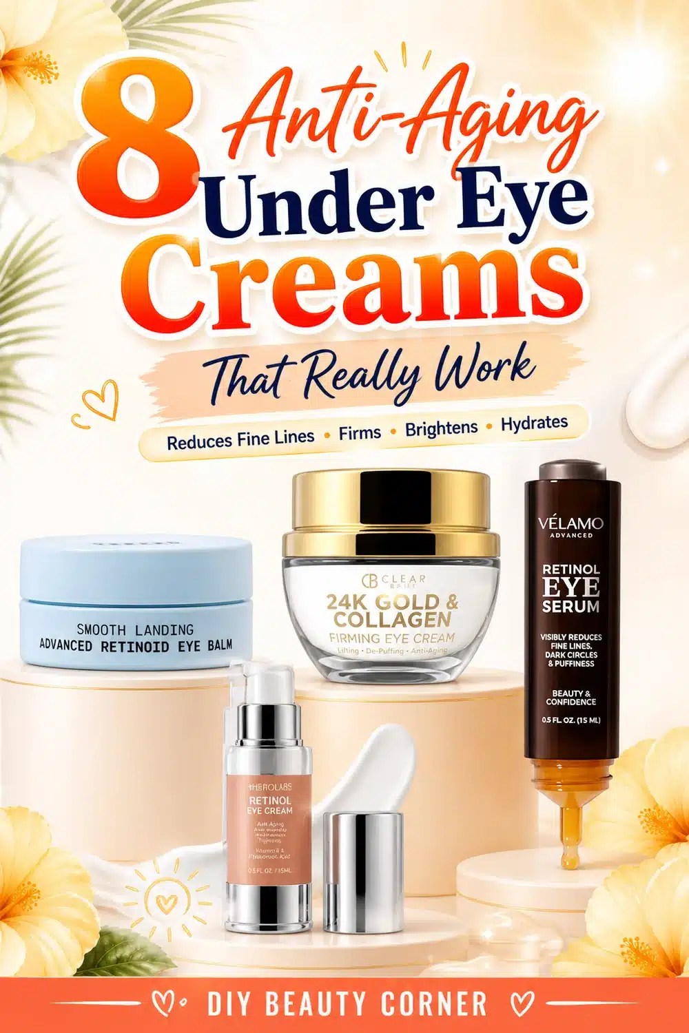 8 Anti Aging Under Eye Creams That Really Work