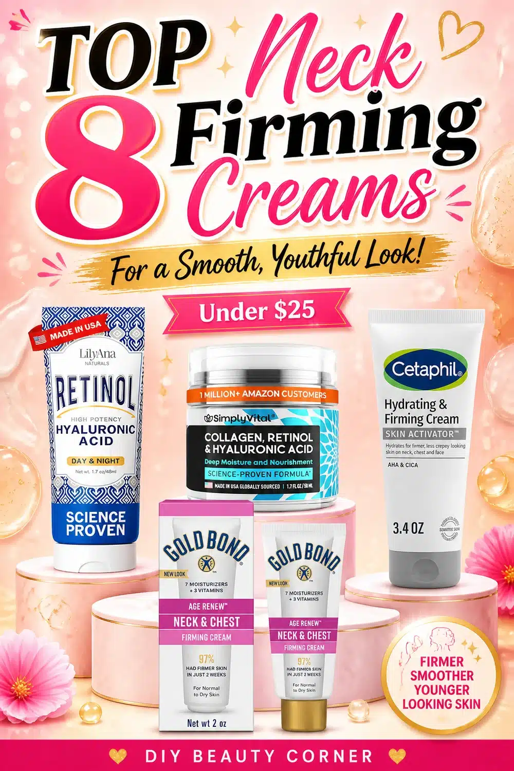 Top 8 Neck Firming Creams Under $25 for a Smooth, Youthful Look