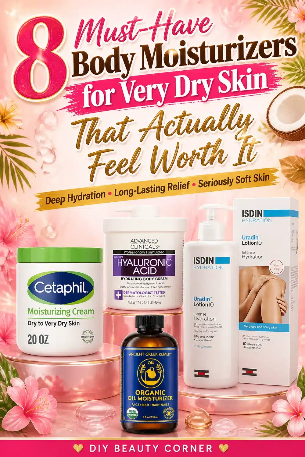 8 Must-Have Body Moisturizers for Very Dry Skin That Actually Feel Worth It