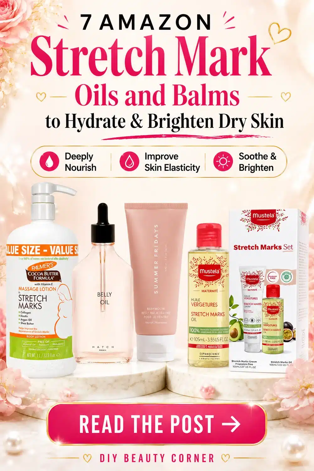 7 Amazon Stretch Mark Oils and Balms to Hydrate and Brighten Dry Skin