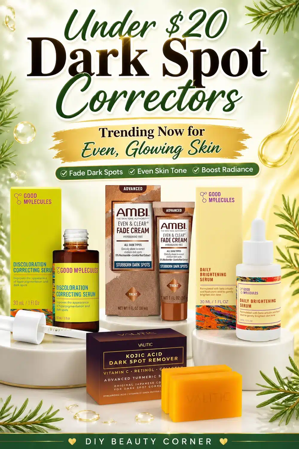 Under $20 Dark Spot Correctors Trending Now for Even, Glowing Skin