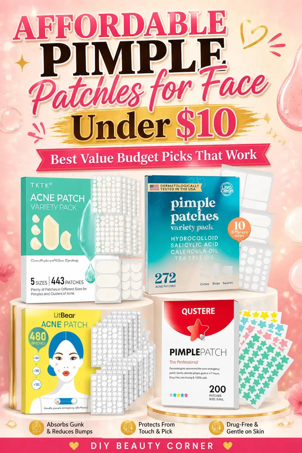 Affordable Pimple Patches for Face Under $10: Best Value Budget Picks That Work