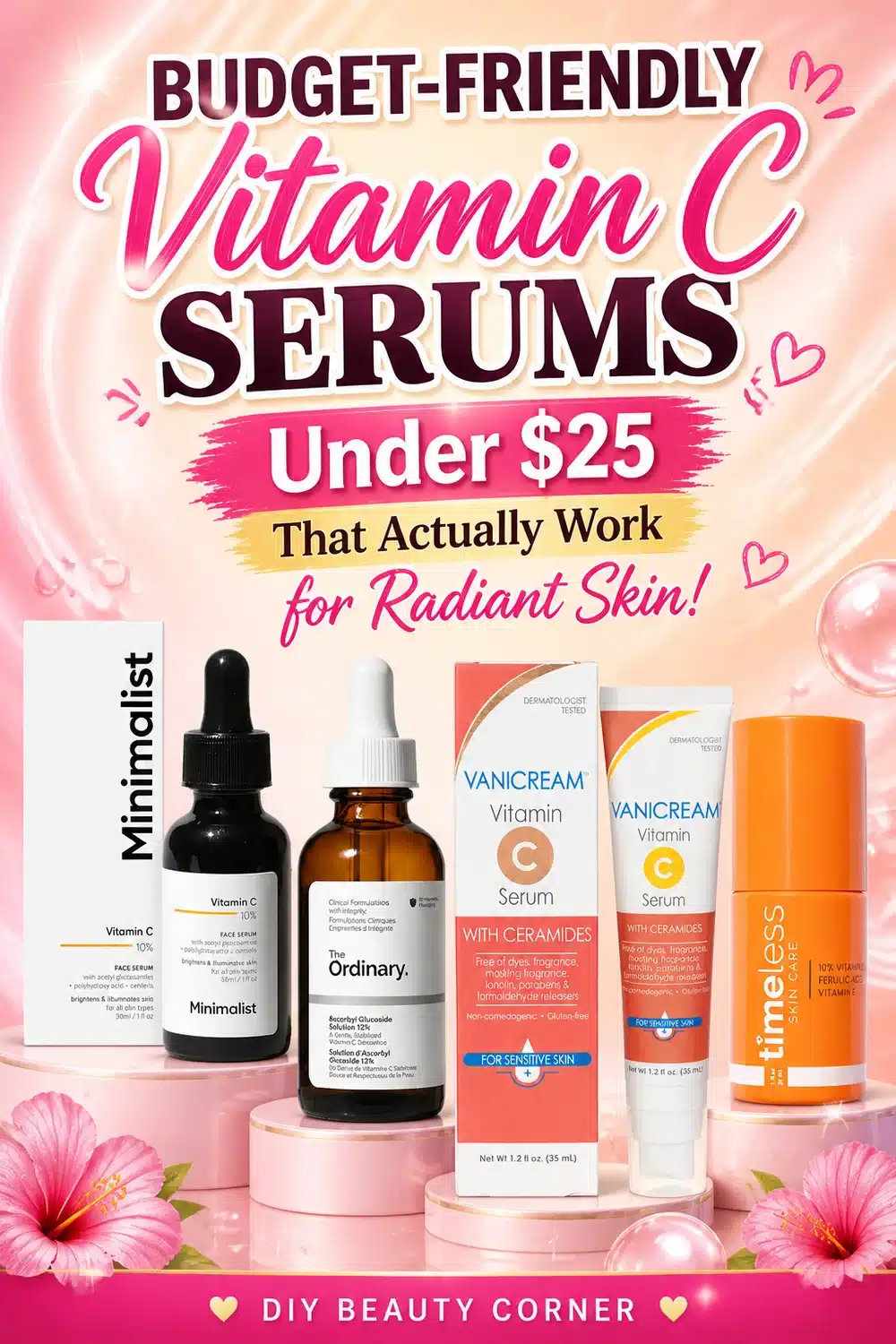 Budget-Friendly Vitamin C Serums Under $25 That Actually Work for Radiant Skin