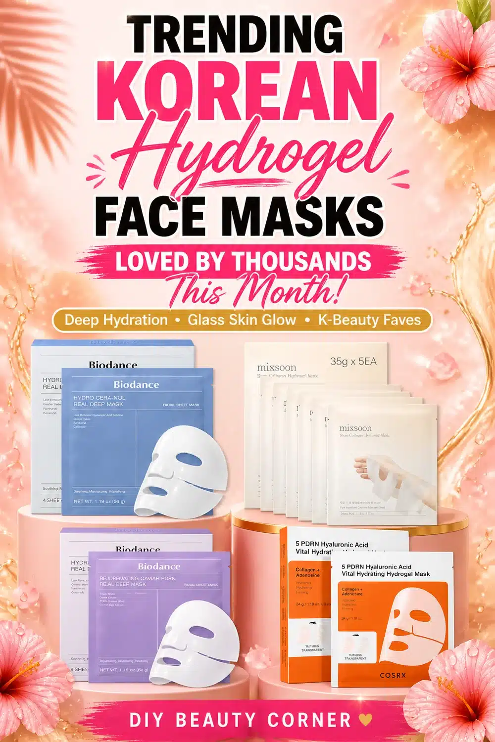 Trending Korean Hydrogel Face Masks Loved by Thousands This Month
