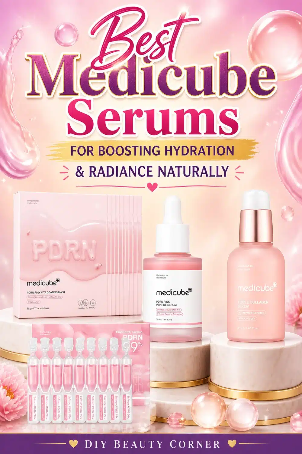 Best Medicube Serums for Boosting Hydration and Radiance Naturally