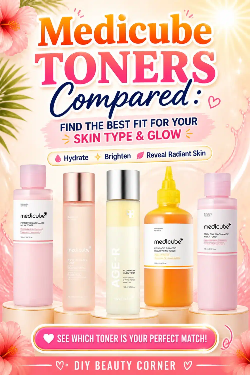 Medicube Toners Compared: Find the Best Fit for Your Skin Type and Glow