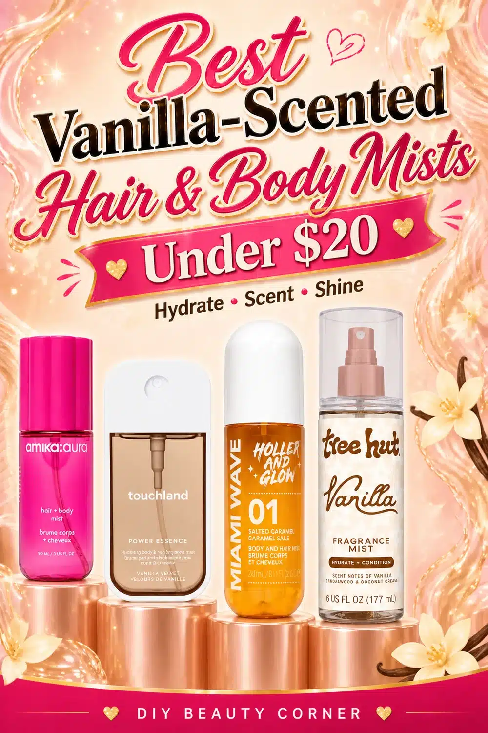 Best Vanilla-Scented Hair & Body Mists Under $20 You'll Absolutely Love