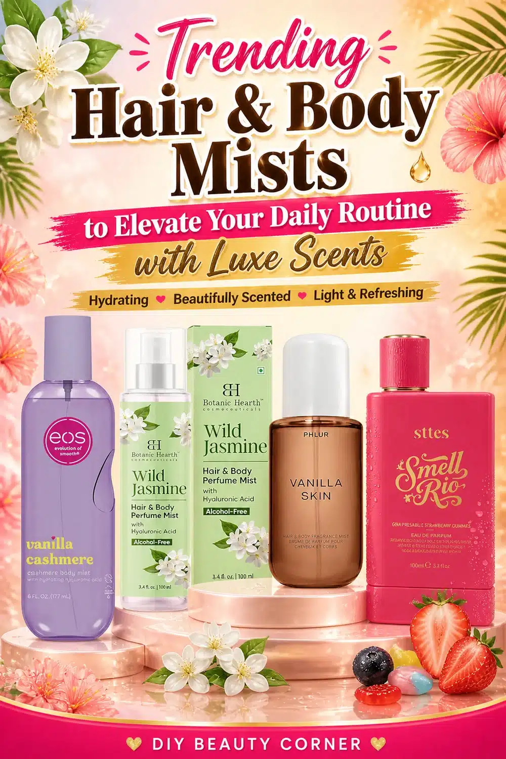 Trending Hair & Body Mists to Elevate Your Daily Routine with Luxe Scents