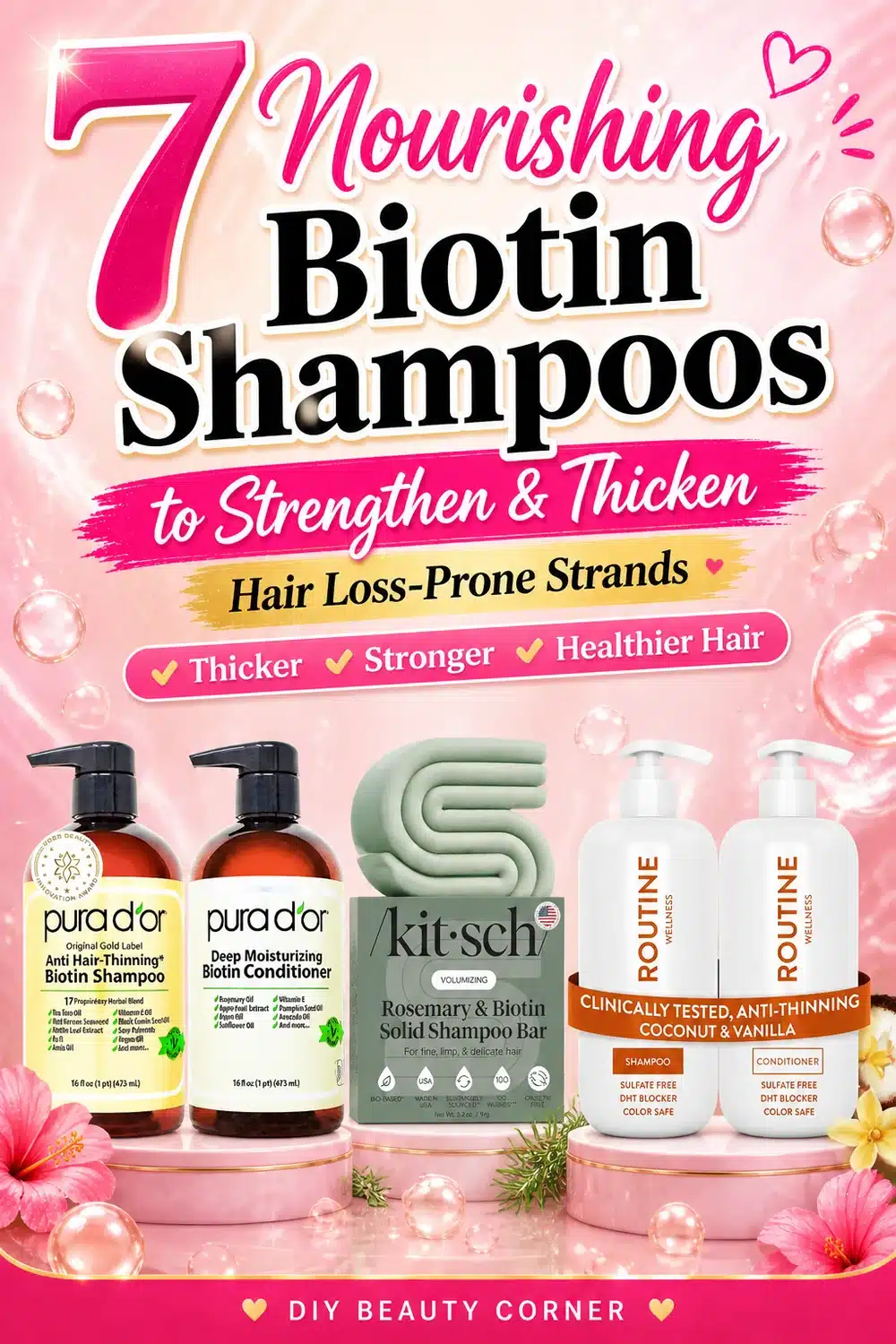 7 Nourishing Biotin Shampoos to Strengthen & Thicken Hair Loss-Prone Strands