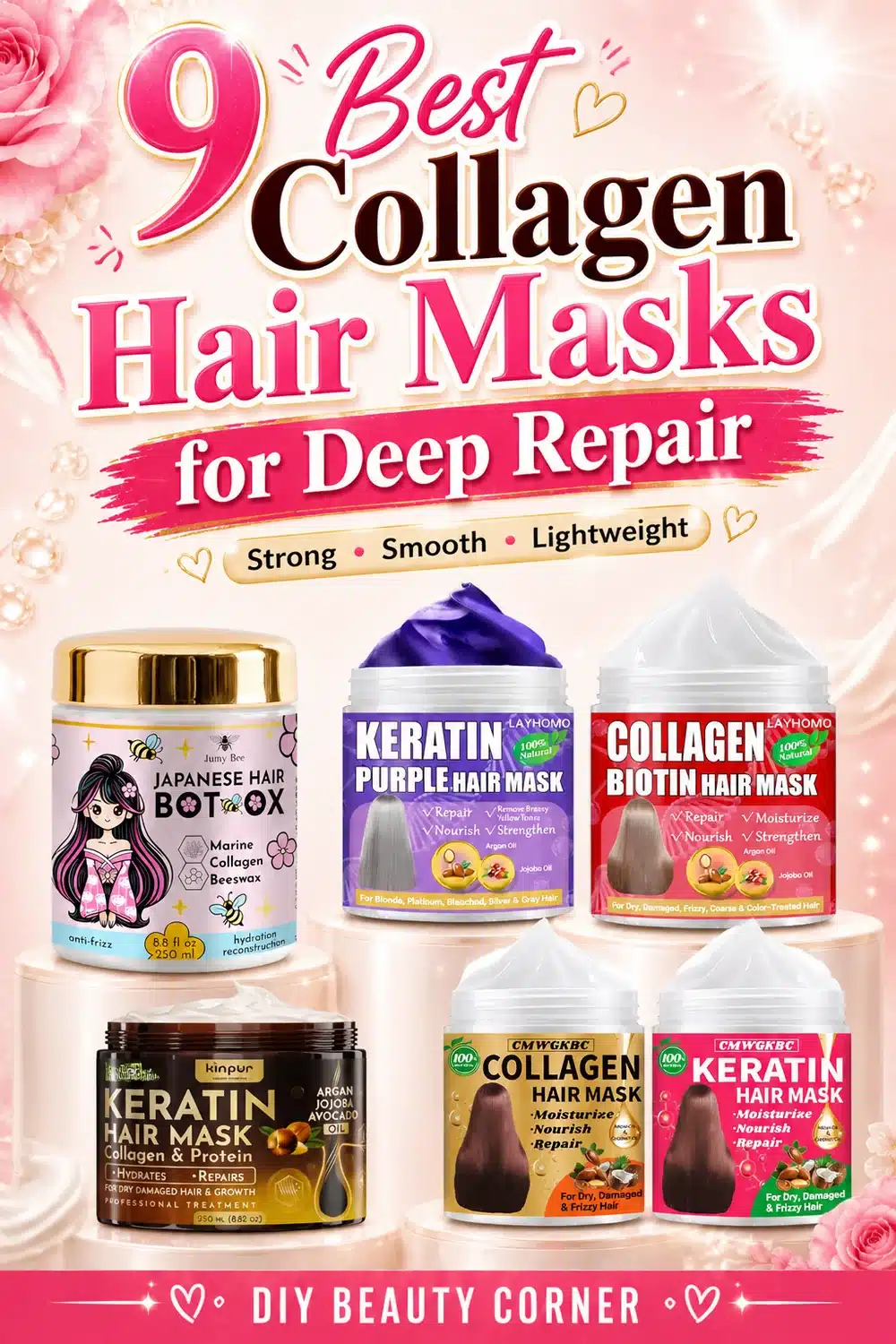9 Best Collagen Hair Masks for Deep Repair That Won't Weigh Your Hair Down