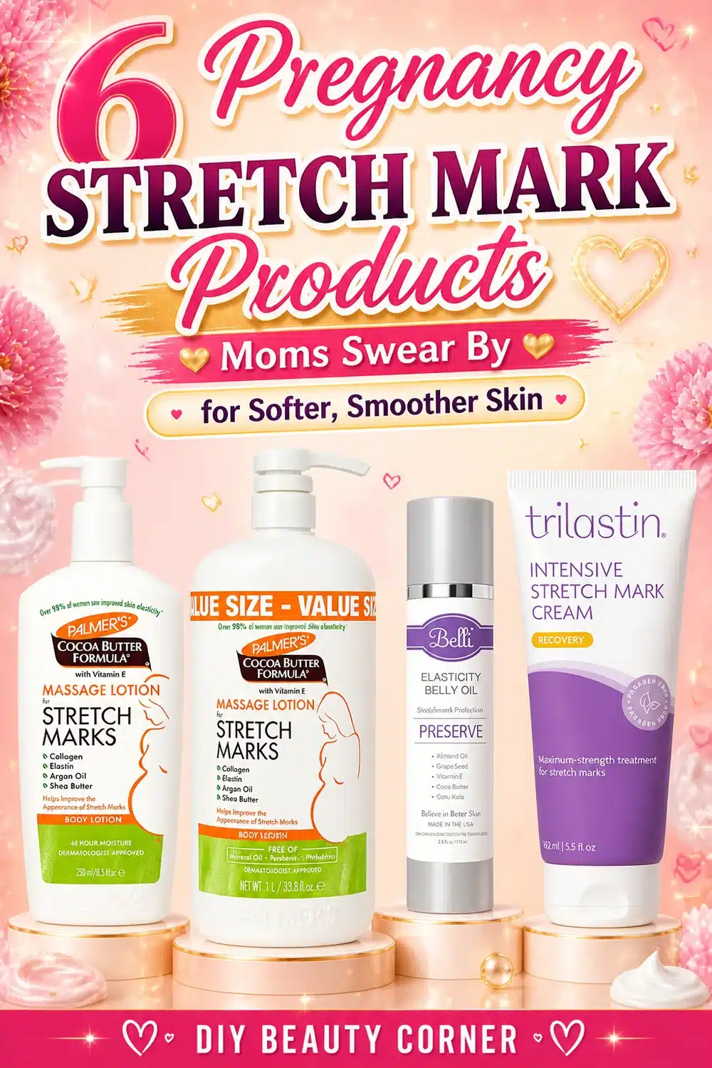 6 Pregnancy Stretch Mark Products Moms Swear By for Softer, Smoother Skin