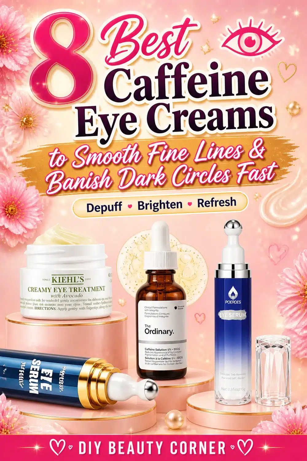8 Best Caffeine Eye Creams to Smooth Fine Lines & Banish Dark Circles Fast