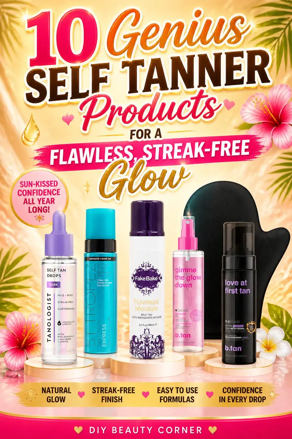 10 Genius Self Tanner Products For A Flawless, Streak-Free Glow