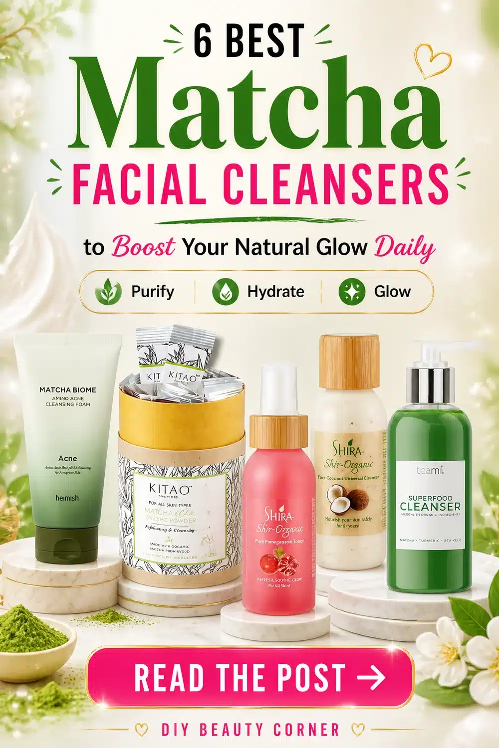 6 Best Matcha Facial Cleansers to Boost Your Natural Glow Daily