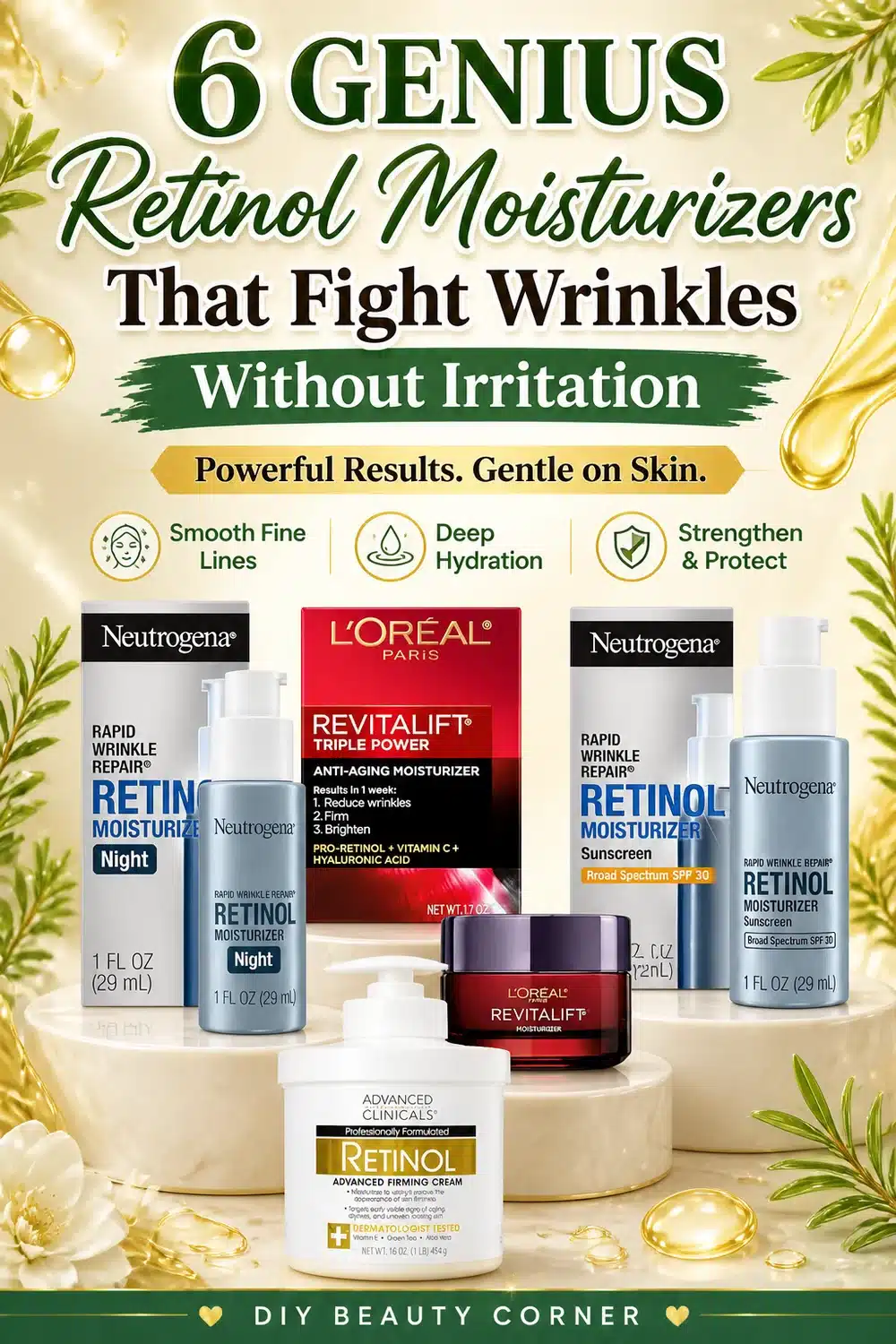6 Genius Retinol Moisturizers That Fight Wrinkles Without Irritation